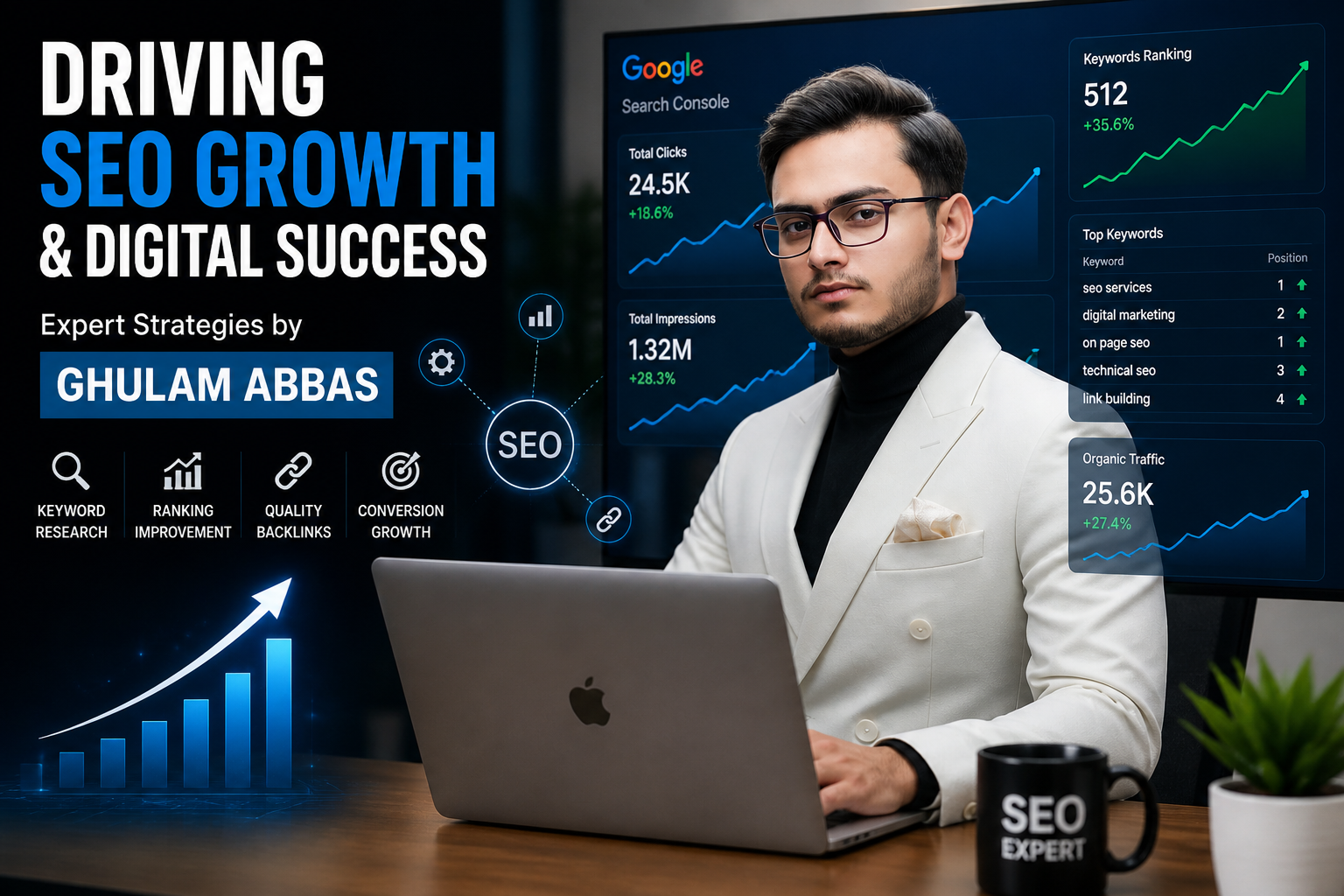 Ghulam Abbas: A Skilled SEO Specialist Driving Growth
