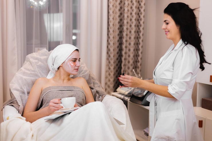 Beauty treatment for glowing skin