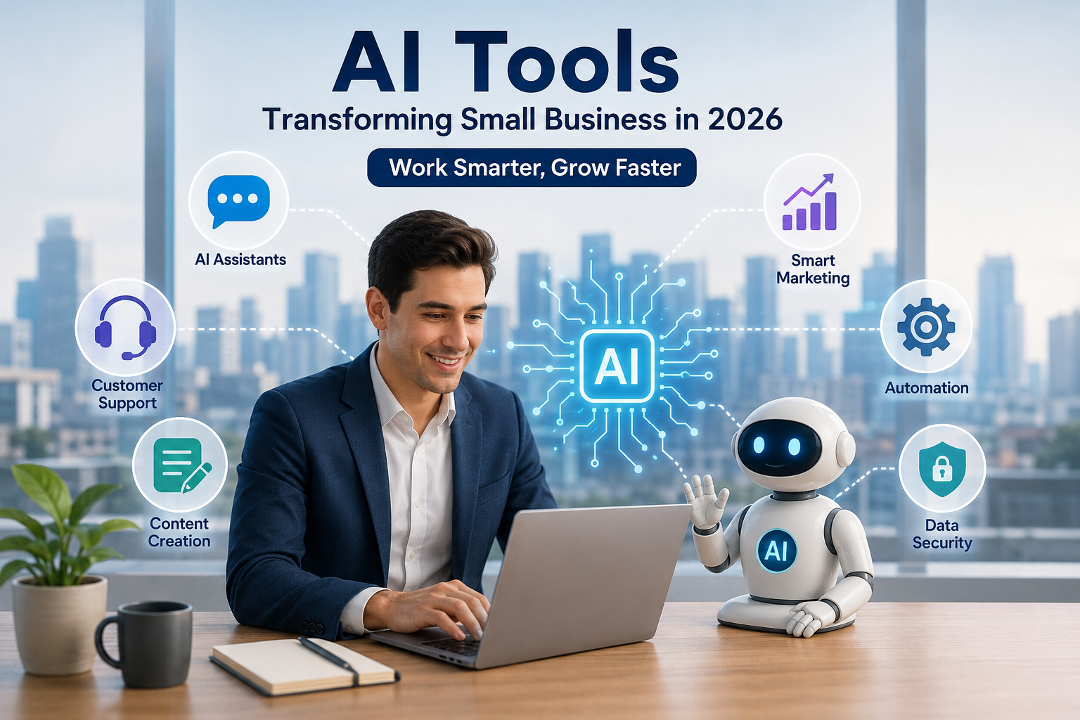 AI tools transforming small business productivity