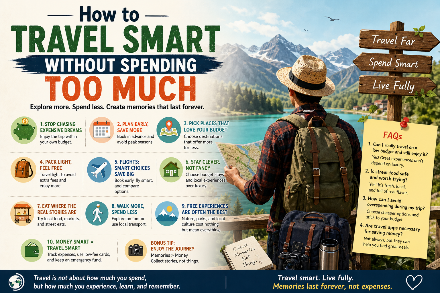 How to travel smart without spending too much