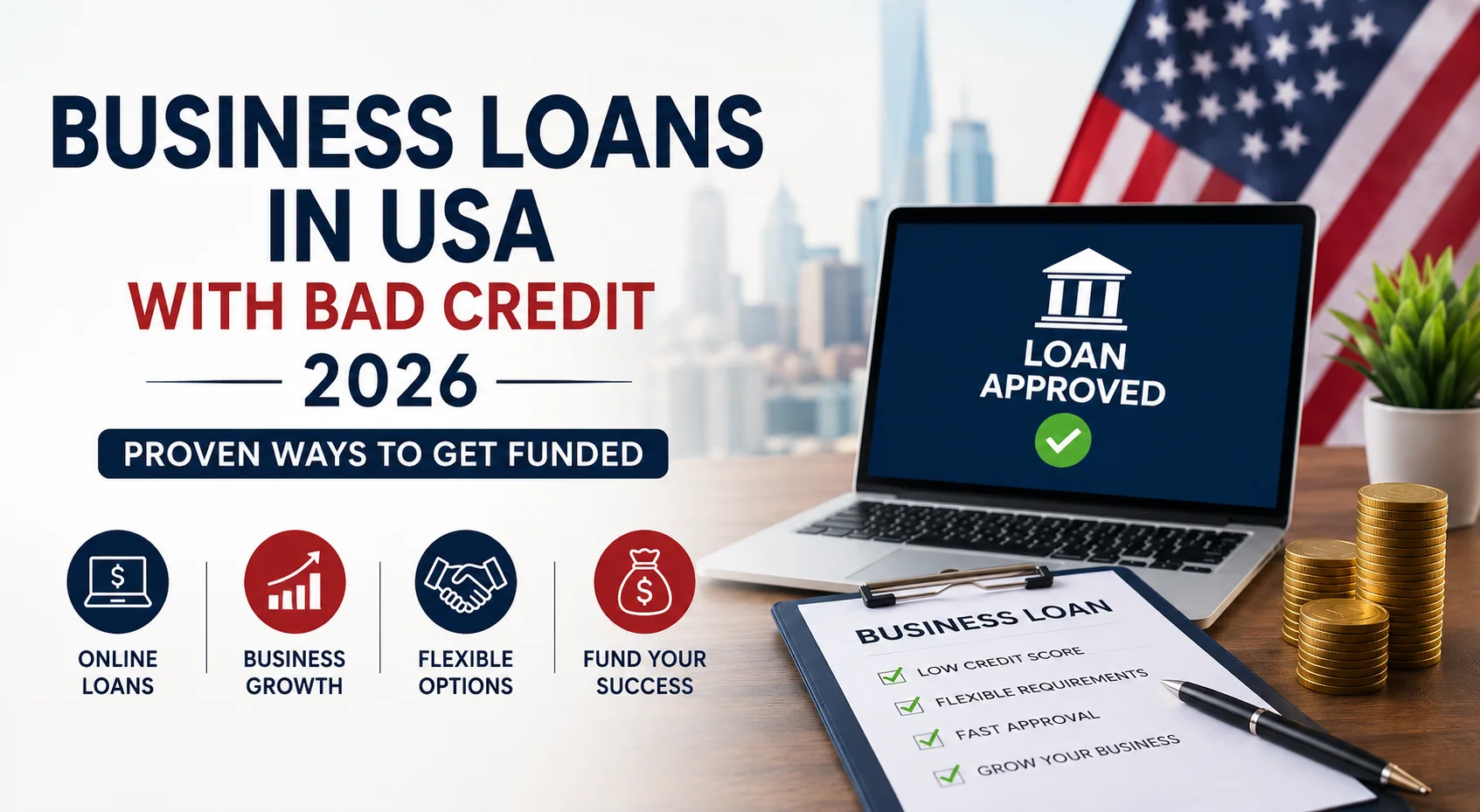 Business loans with bad credit options