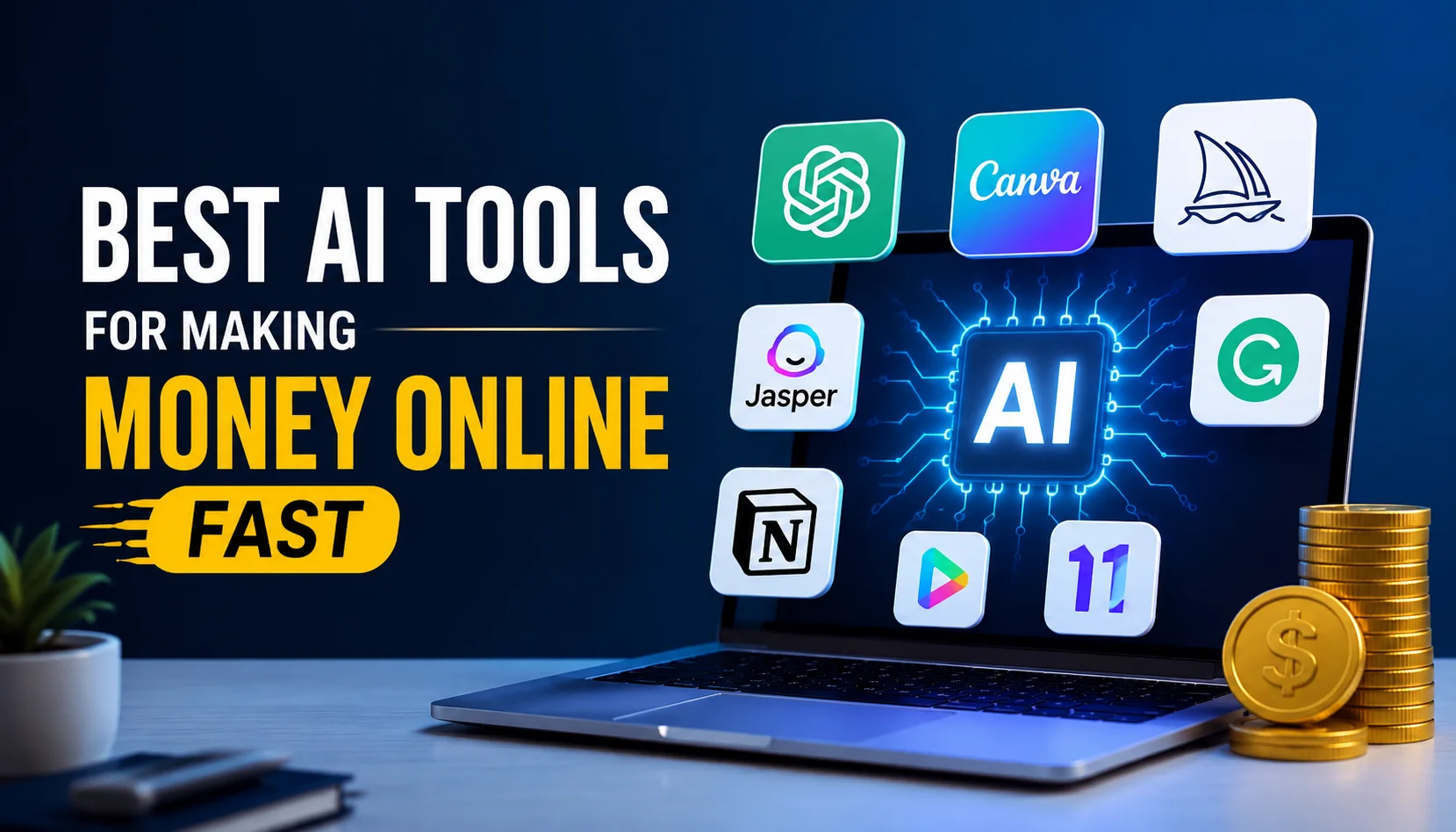 Best AI tools for making money