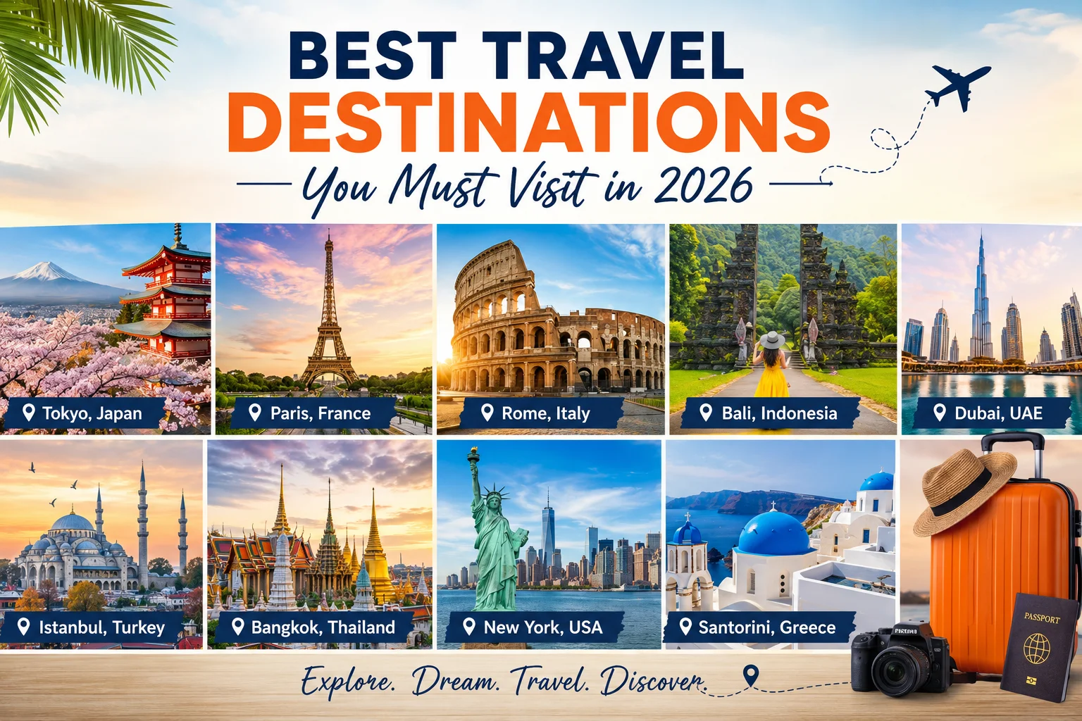 Best destinations to visit in 2026