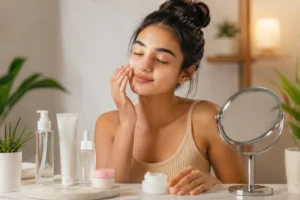 Gentle Glow Skincare Routine
