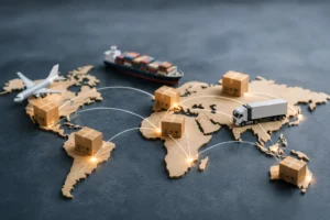 Global Logistics Network Map