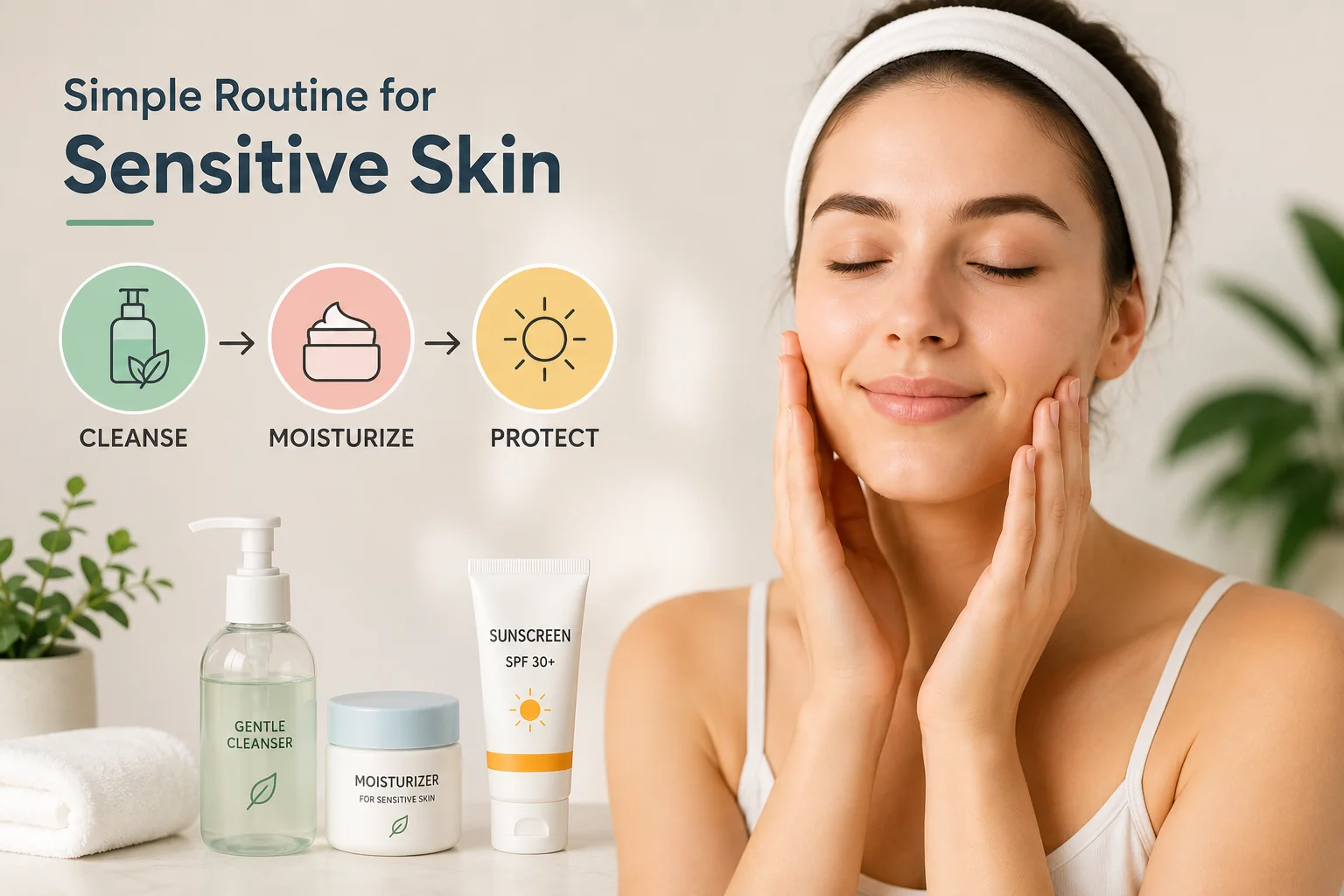 Sensitive Skin Skincare Routine
