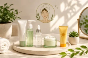 Serene Spa Skincare Still Life