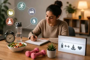 Cozy Wellness Routine Planning