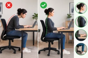 Good vs. Bad Desk Posture