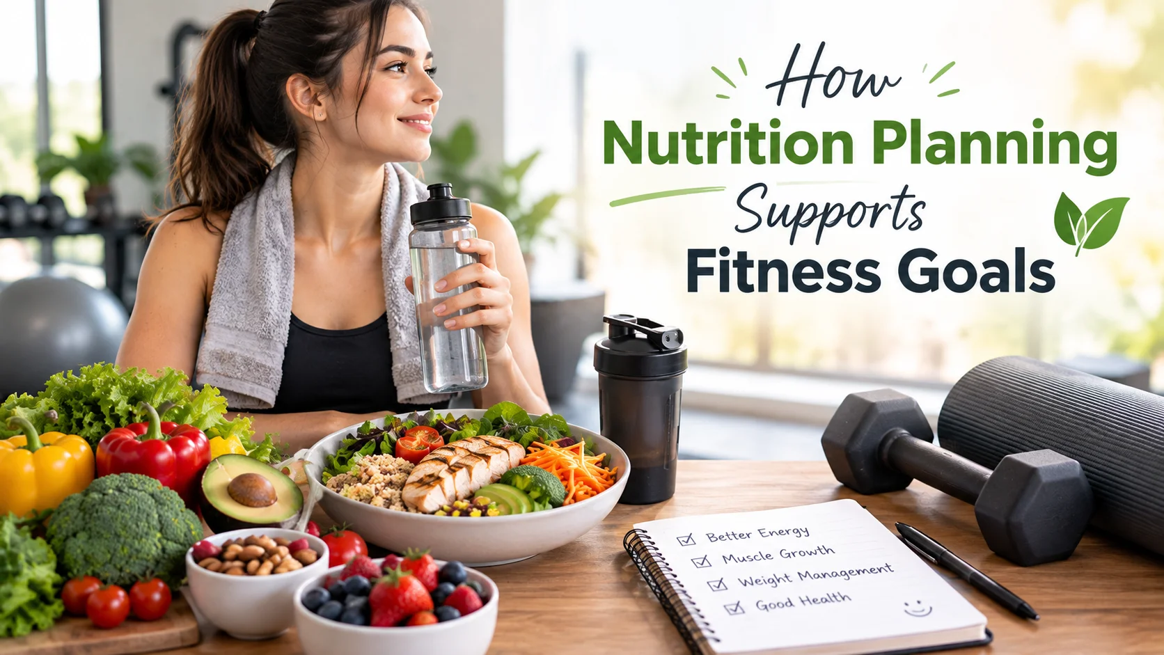 How Nutrition Planning Supports Fitness Goals