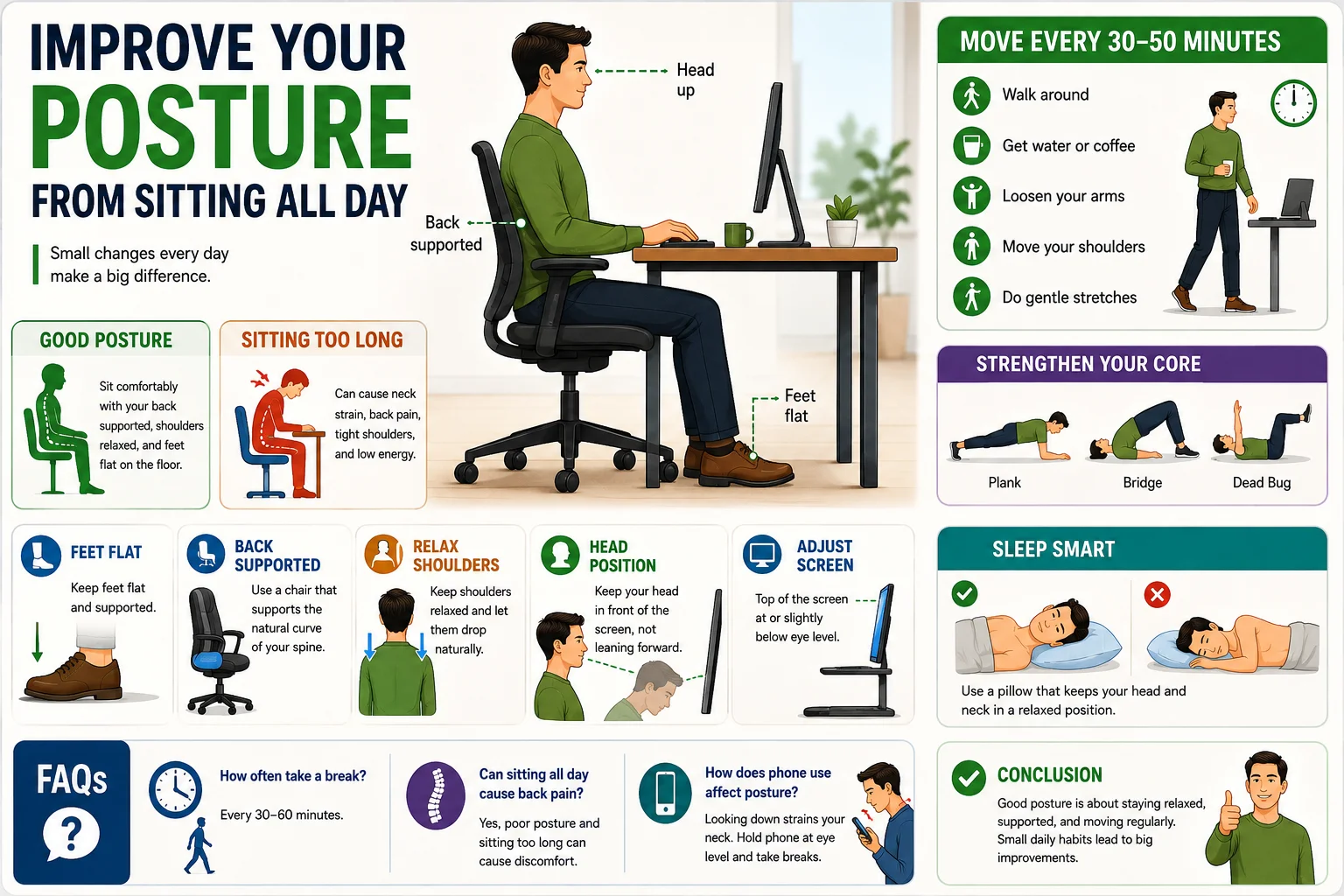 Improve Your Posture at Work